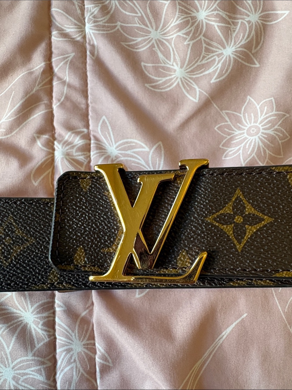 Louis Vuitton M9608 Logo Canvas Belt Size 90/36 - Picture 3 of 13
